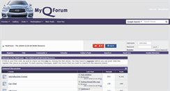 Desktop Screenshot of myqforum.com