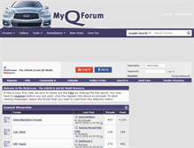 Tablet Screenshot of myqforum.com